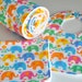 Baby Blanket Gift Set, (Sale) blanket, bib and burp cloth in Elephants on Parade