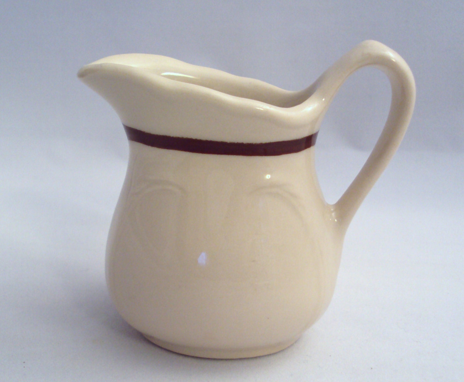Vintage Sterling China Desert Tan Restaurant Ware Individual Cream