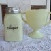 Retro Kitchen - Vintage McKee - Custard Color Roman Arch Sugar Shaker and Laurel Sugar Bowl