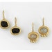 22k Gold Moonstone Earrings