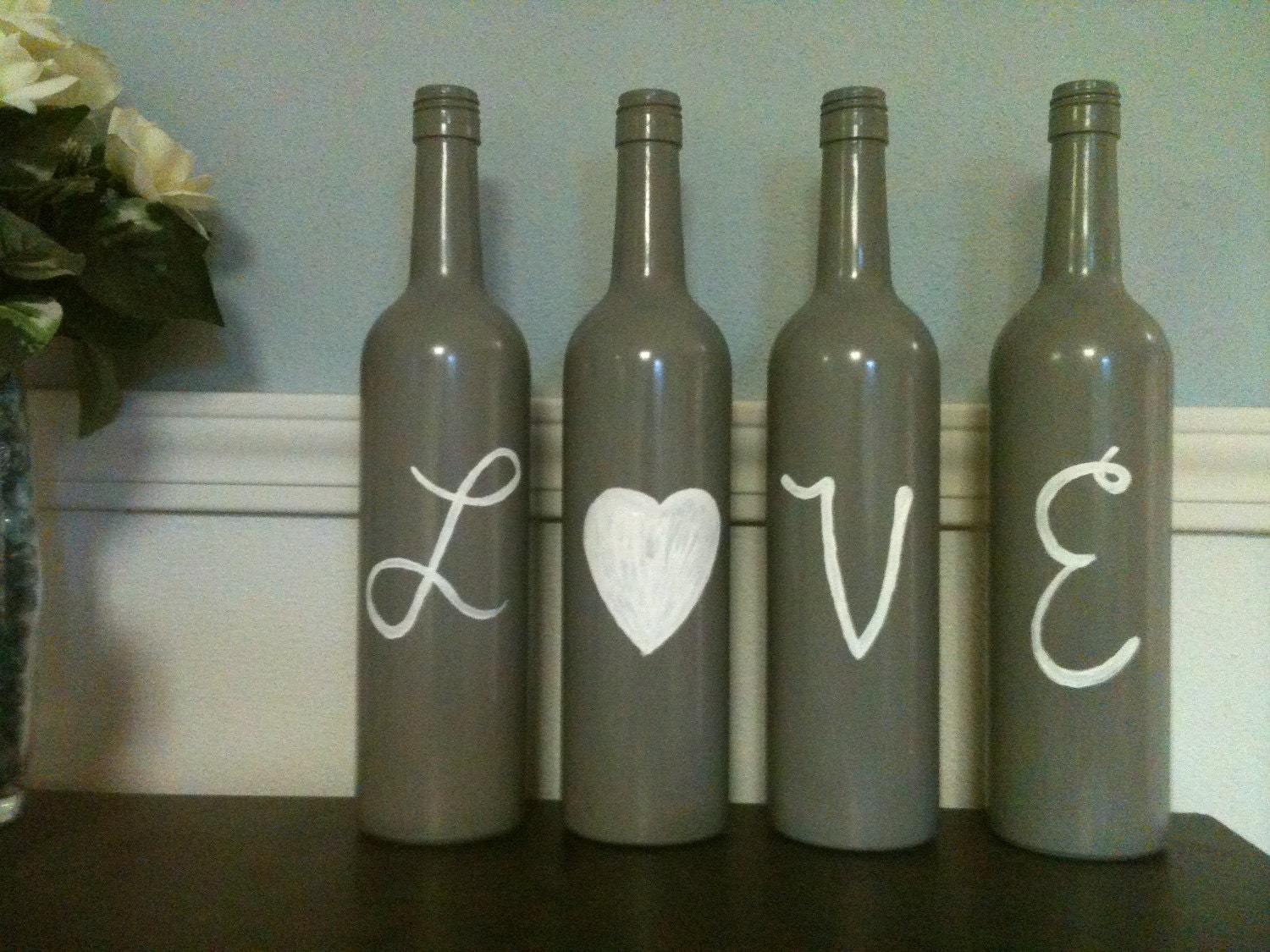decorative wine bottles by abudde123 on etsy decorative wine bottles by abudde123 on etsy
