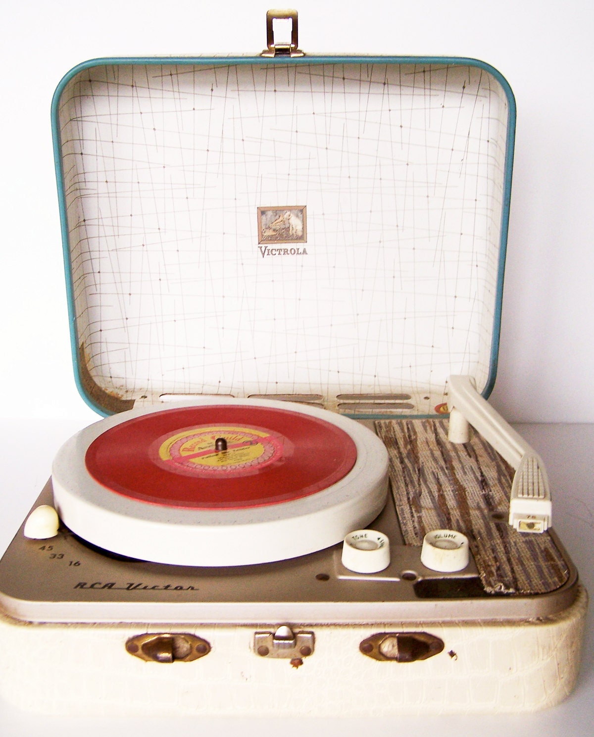 vintage portable record players for sale