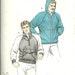 Raglan Sleeved Jacket Pattern Size Mens S M L XL Kwik Sew 1367