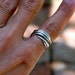 Sterling Silver Feather Ring