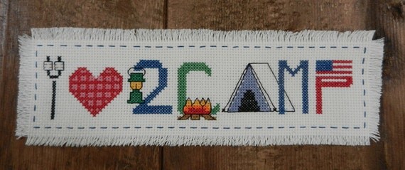 Camp Cross Stitch - I Love 2 Camp