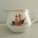 RESERVED for Collette Nautical Porcelain Pitcher by PK Unity Germany 1930s