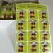 Vintage Display Card With 12 Lone Ranger Badges By KTS Of Japan, Mint On Card