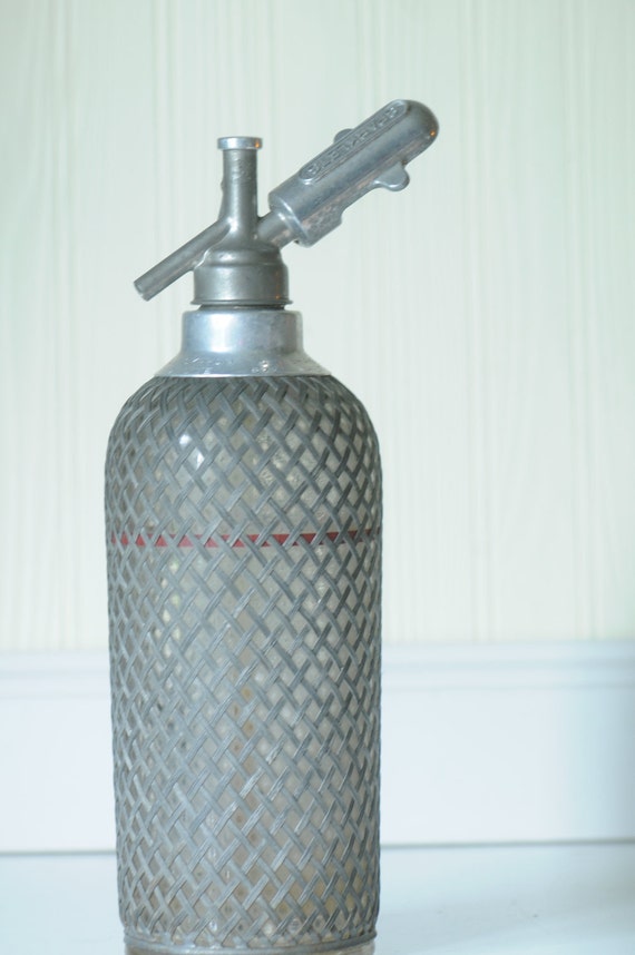 Vintage Sparklets Seltzer Bottle of England Barware