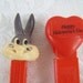 Bugs Bunny Pez Dispenser- 1978 Vintage Candy Collectible, Austria, No Feet, Happy Valentines Day Pez Dispenser