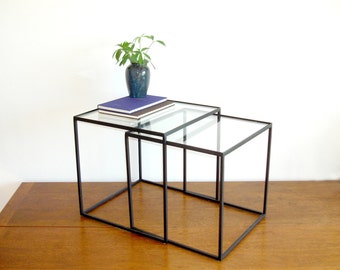 glass nesting tables