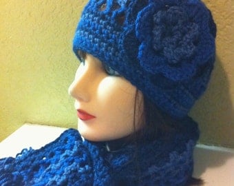 Crocholie Hat and scarf