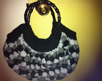 Crochet Granny Bottom bag