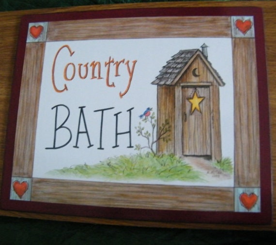 Unique 11 Country Decor Bathroom Signs 2020