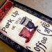 Perk Up COFFEE 9x17" Plaque Retro Primitive Country KITCHEN Decor Sign Free Shipping