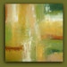 Painting Acrylic Abstract Art Original Painting Canvas Fine Art MOTHER EARTH 30x30x1.5" by Ora Birenbaum