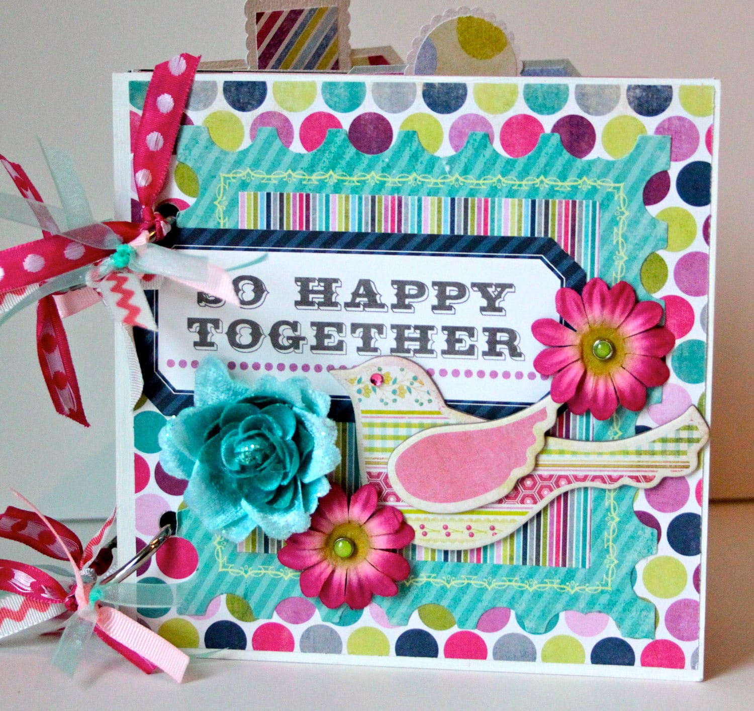 Scrapbook Mini Album Girl Daughter Gift
