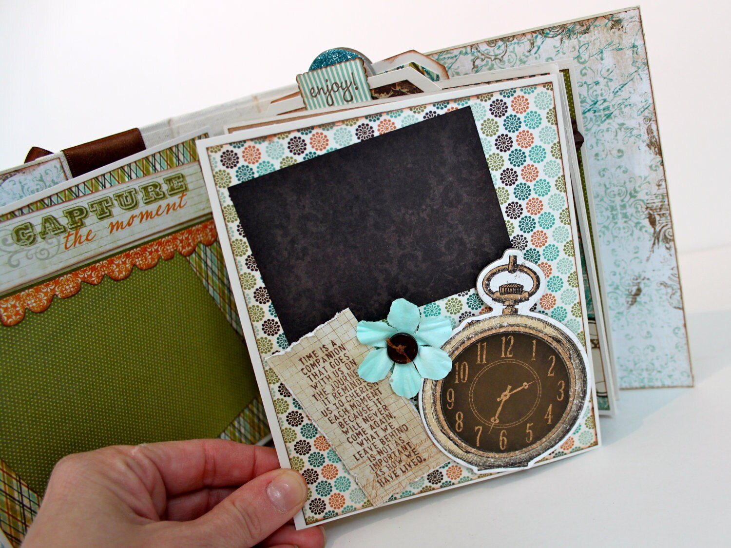 Mini Album Scrapbook by ArtsyAlbums on Etsy