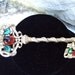 CORO STERLING 1940's Jeweled Key Brooch