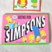 Vintage Simpsons Postcard Book. 27 full-color postcards, All Your Favorite & Obscure Characters. Unused Still Attached in Booklet. Humor