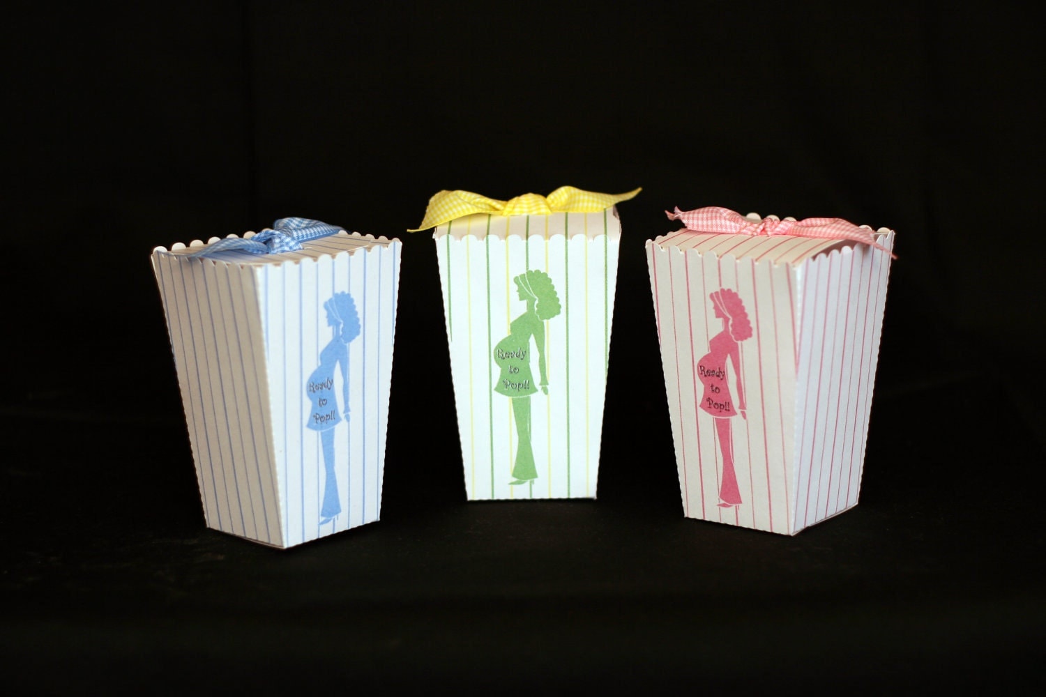 Baby Shower Popcorn Favor Boxes Set of 50