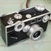 Argus C3 Brick Camera with Flash and Leather Case Photography Black Chrome