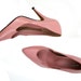 Size 7.5 Vintage 1980s Pink Pointed Toe Pumps
