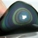 Rainbow Sheen Obsidian Polished stone Mexican Old Stock