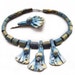 SALE 50% OFF, A Necklace With Driftwood Beads And Shells, Free Gift (hair decoration).