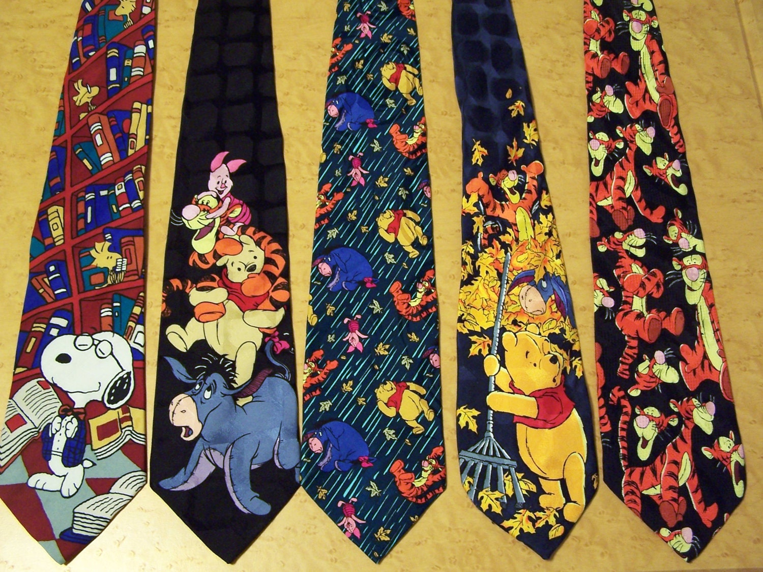 Mens Silk Cartoon Character Neckties Dennis The Menace X