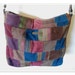 Vtg BOHO Patchwork CARIBBEAN JOE Shoulder Bag Purse - Many Textures and Colors