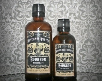 Beard Oil Pre-Shave Oil and Aftershave Set Nevermore Body Company You Choose