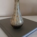 1960's Cream, Gold & Black Bud Vase