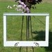 Vintage White Wedding Single Pane Window Wedding Seating Chart Decor Country Cottage Wall hanging