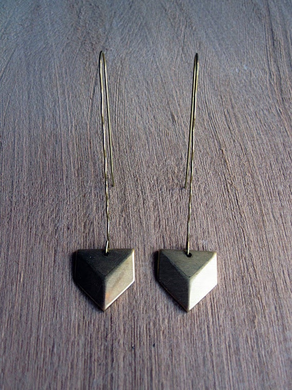 Geometric Chevron Earrings