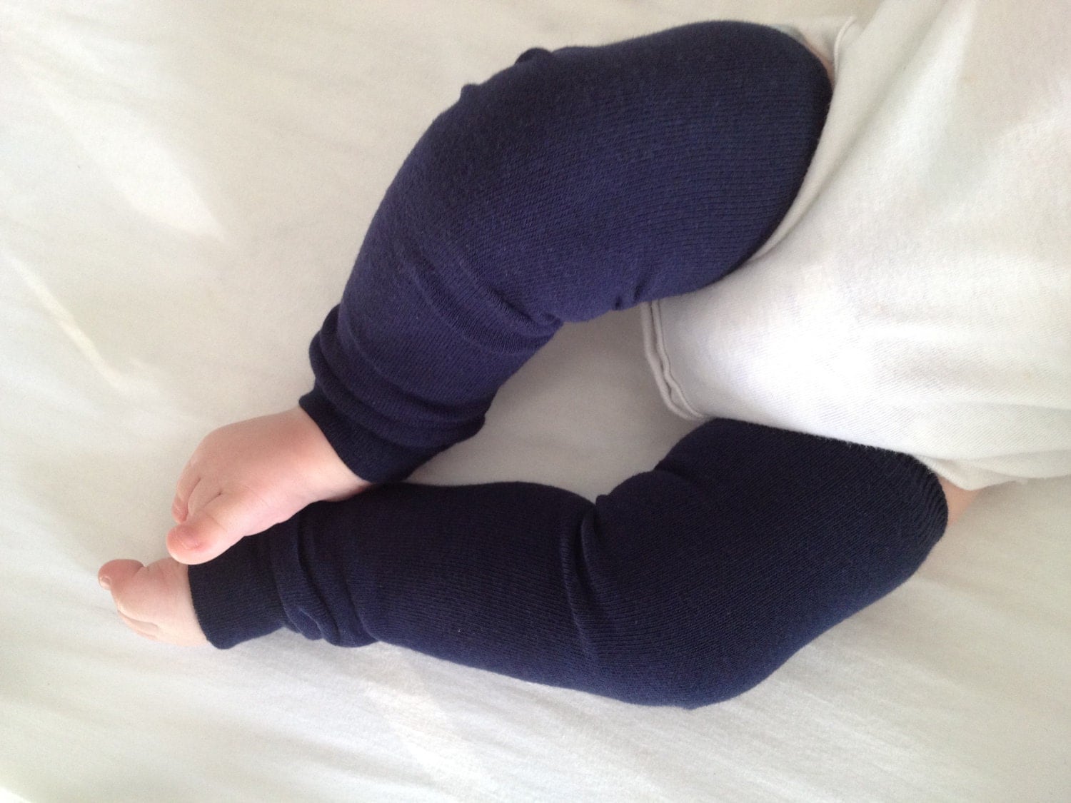 Navy Blue Baby Legs/ Leg Warmers/ Toddler Wear