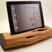 Manzanita Wood iPad Docking Station ICN 199