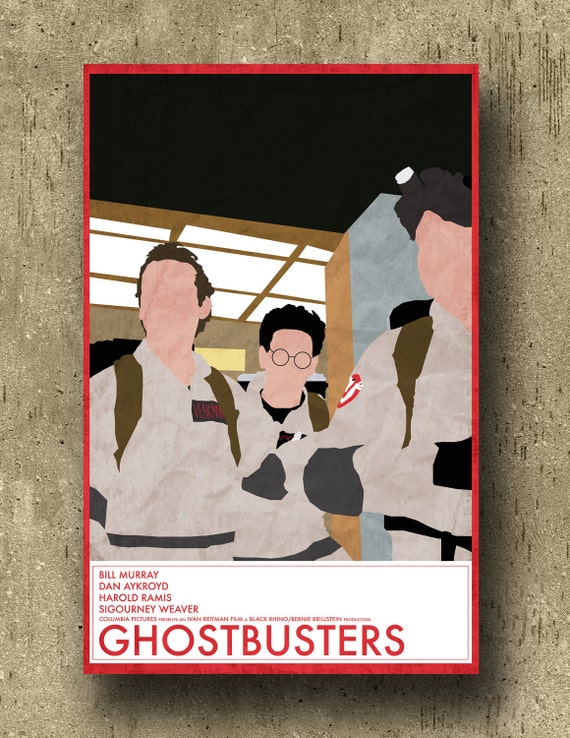 Ghostbusters Movie Poster 11 x 17 by Printwolf on Etsy