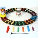 Vintage 1963 Musical Railroad Xylophone Train Toy by Child Guidance