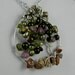 women's jewelry pendant tree of life summer fruit tree jasper freshwater pearls glass beads and crystals Nature inspired