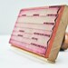 RESERVED for LORI Large Vintage Wooden Rubber Court or Notary Legal Stamp
