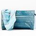 RESERVED for Hilary Lovely Large Vintage Anton Dark Teal Navy Clutch