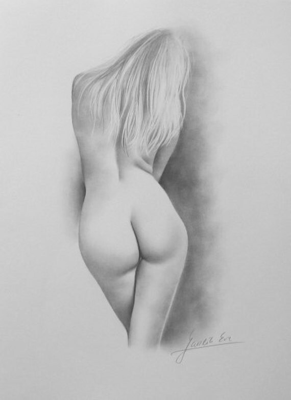 Nude Female Drawing 25