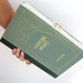 Book Clutch Purse- Wuthering Heights by Emily Bronte- Green