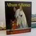IPAD Cover- Tablet Case made from a vintage Book- Album of Horses