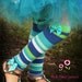 Leg Warmers with BOW & BLING - Infant - Toddler - Youth - Child - You choose colors