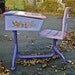 Vintage Childs Desk and Chair Painted Shabby Chic RESERVED