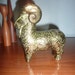 Bitossi Style Mid Century Ram Pottery Decanter