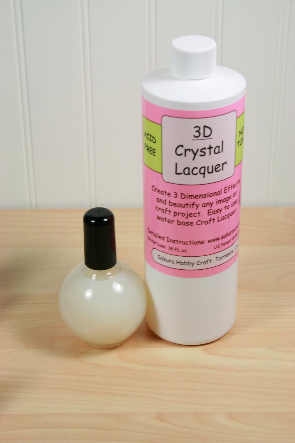 1 Empty Nail Polish Bottle .5 oz Great for by purplemountainbtq