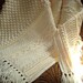 Dublin Aran Afghan - Cream