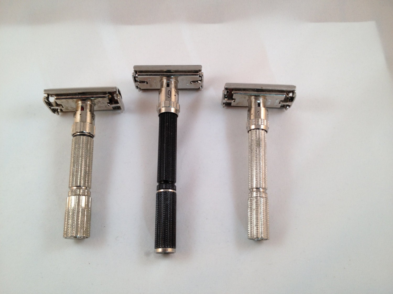 Gillette Fatboy Slim and Super Adjustable Vintage by VintageRazors